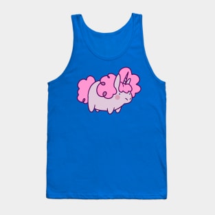 Chubby Pink Unicorn Tank Top